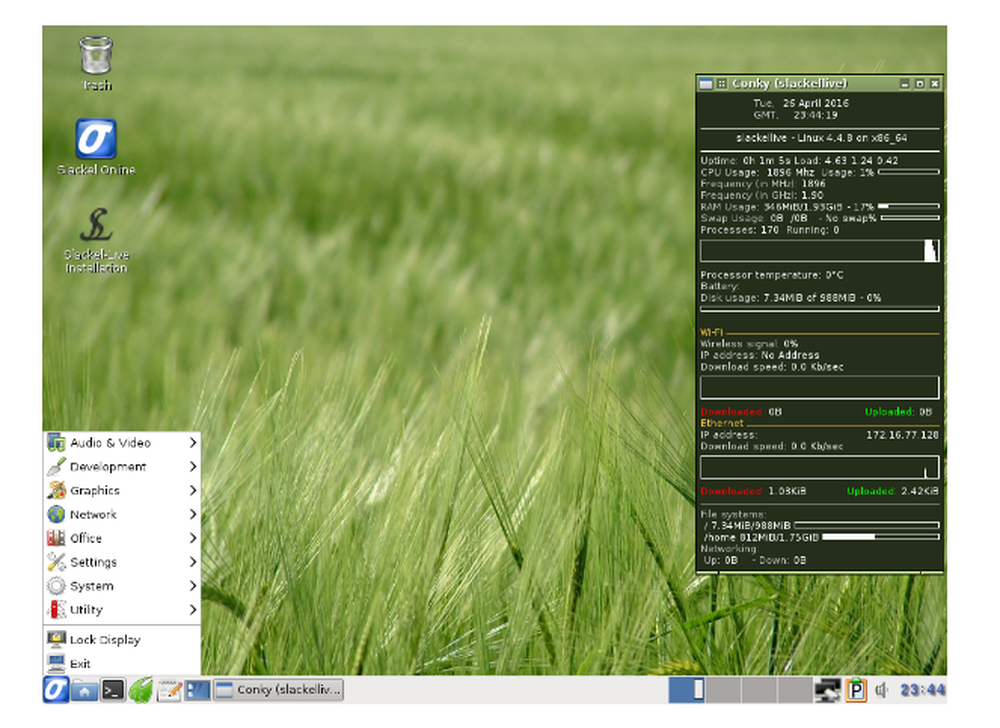 Slackel Screenshot 1