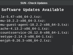 SUN - Check Updates