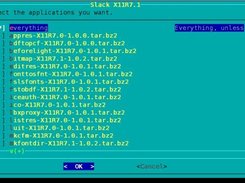 Component itens selection