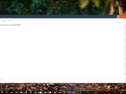 Current version with some text written