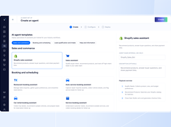 Create AI agent