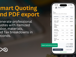 Smart Quotin and PDF export