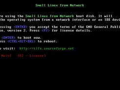 SYSLINUX boot screen
