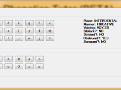 Demonstration of the Phoneme Teacher in the current version.