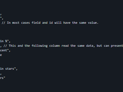 SlickGrid Screenshot 1