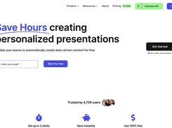 SlideFill Home - Save hours creating personalized presentations