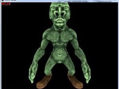 Sample of Colladaloader drawing a goblin in SlimDX 10