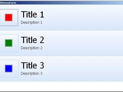 SlotUI Demo Main Form with SpTBX