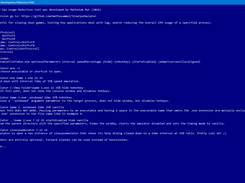 Parameter Help (SlowCpuEmulator)