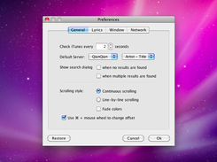 sLyrics Screenshot 2