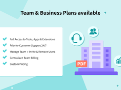 Team & Business Plans Available