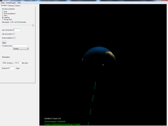 Demonstration of zoom and lighting. Perspective from surface of the Moon