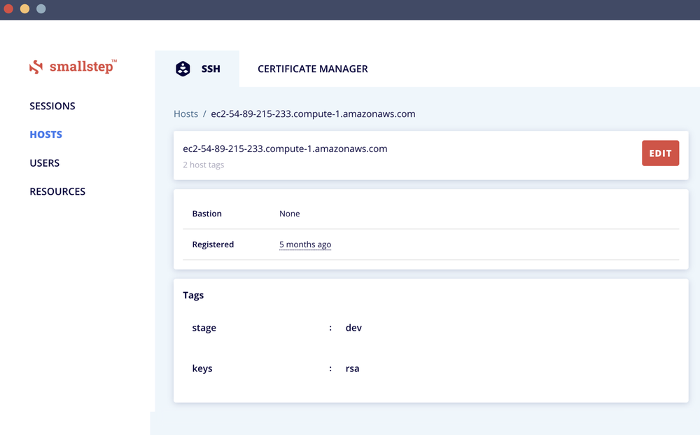 Smallstep Certificate Manager Screenshot 1