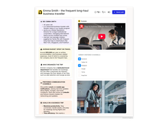 Persona Editor with a variety of cards
