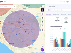 Radius map data