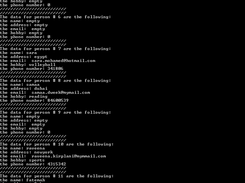 testing in command prompt 
