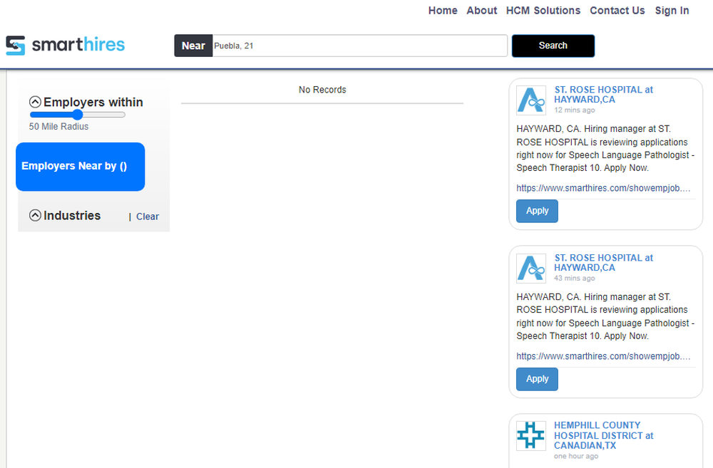 Smart Hires Screenshot 1