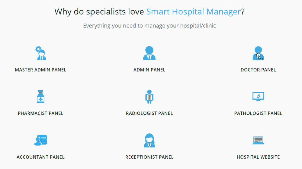 Smart Hospital Manager Screenshot 1