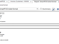 ticket print formats (agile invoicing)