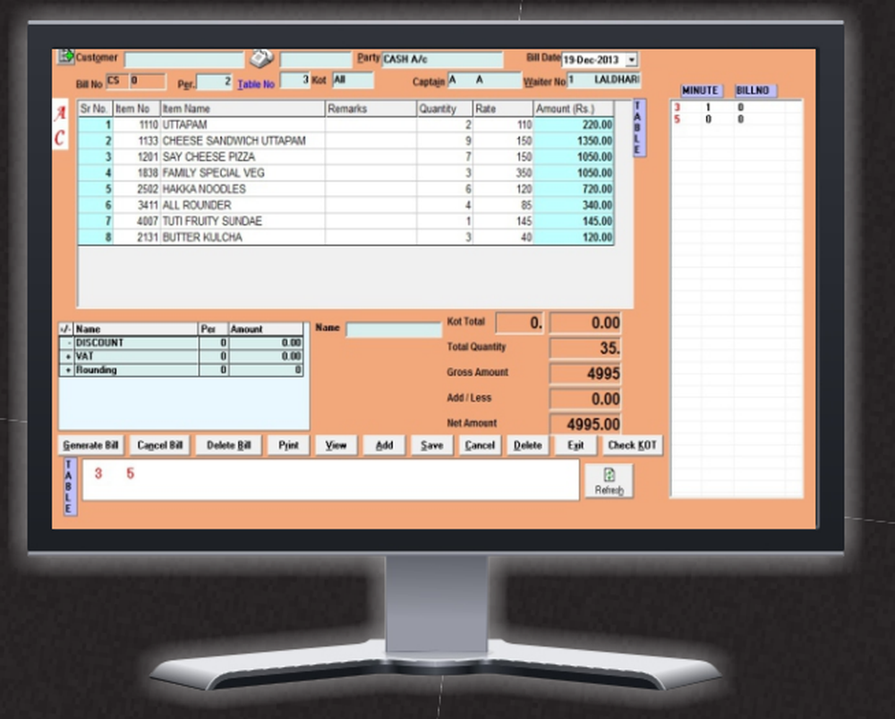 Smart Restaurant Screenshot 1