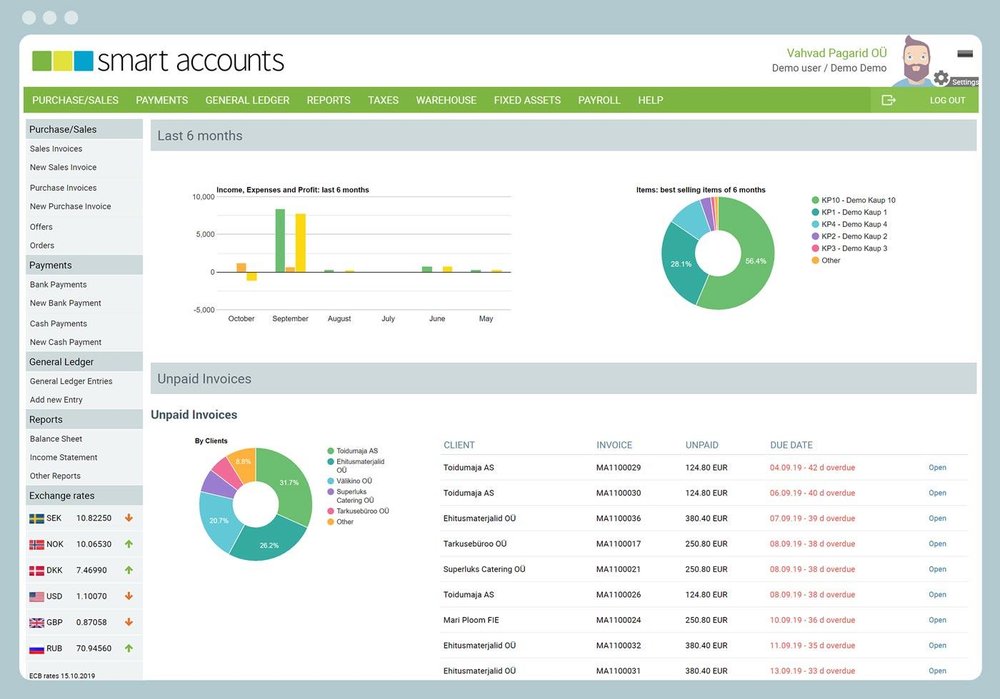 SmartAccounts Screenshot 1