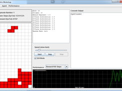 A screenshot of the Tetris Workshop