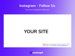 Instagram follow us