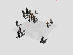 Crowds, locomotion and steering