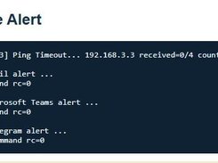 PingAlert Alert Example