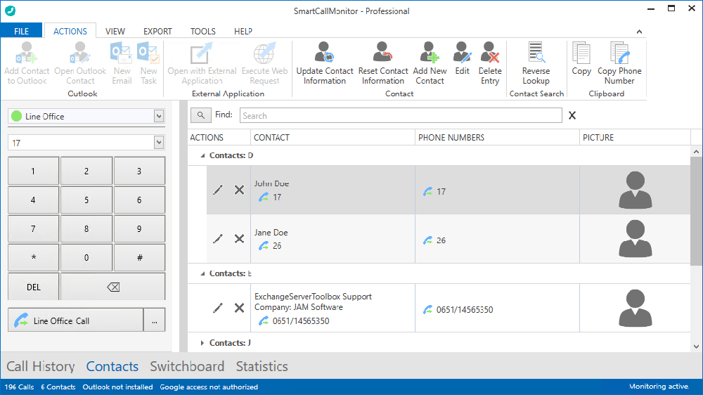 SmartCallMonitor Screenshot 1