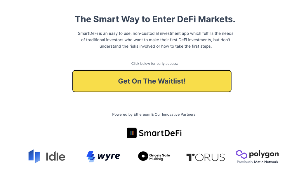 SmartDeFi Screenshot 1