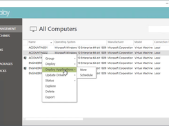 Deploy, update, and patch applications zero-touch to any endpoint.