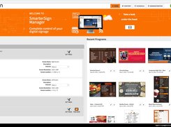 SmarterSign Manager Home 