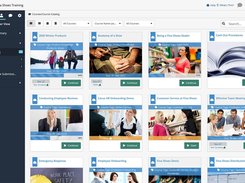 The SmarterU LMS course dashboard.