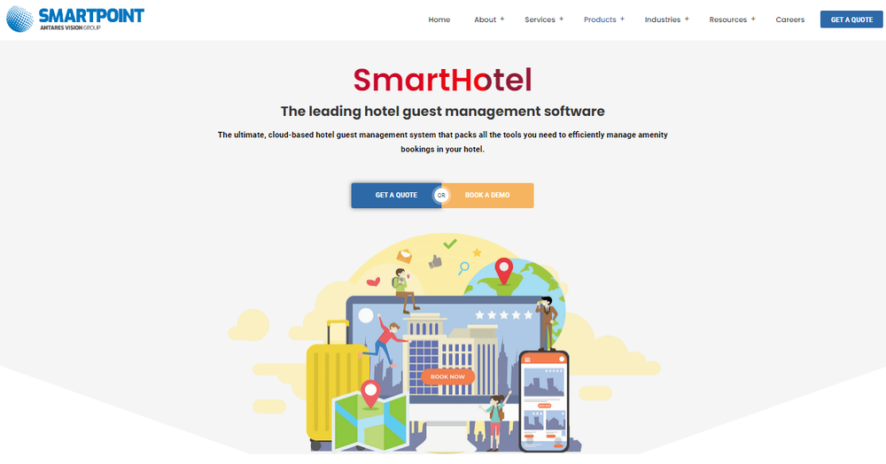 SmartHotel Screenshot 1