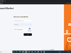 SmartMarket Login Dashboard