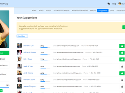 SmartMatchApp Client Reviews Her Smart Suggestions
