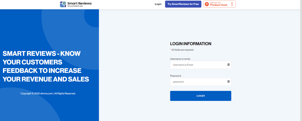 SmartReviews Screenshot 1