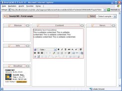 Page with multible editable content