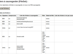 6 - bacula filesets