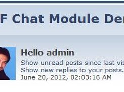 SMF Chat Module Screenshot 3