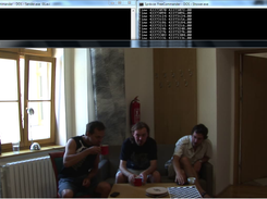 Sender - Shower example with one video transferred through SMInterface