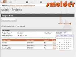 Admin Project management
