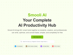 smooli ai homepage free seo ai and ai tools