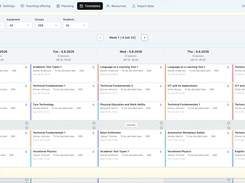 Automatically optimized school timetables