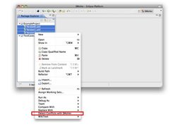 Invokation of SMoVer from the context menu