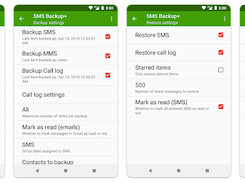 SMS Backup+ Screenshot 1