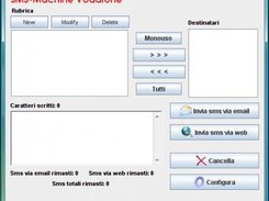 La finestra principale del programma con la skin Metal