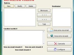 La finestra principale del programma con la skin PGS
