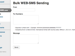 2-WaySMS Messenger for Wordpress Screenshot 3
